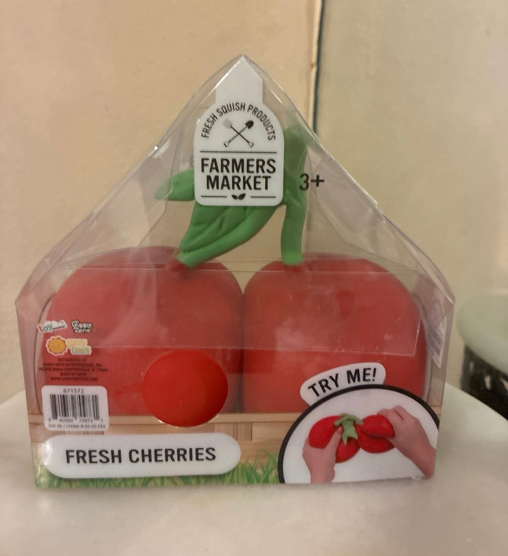 Farmers Market/Sunny Days Squeeezy Cherry Squishy