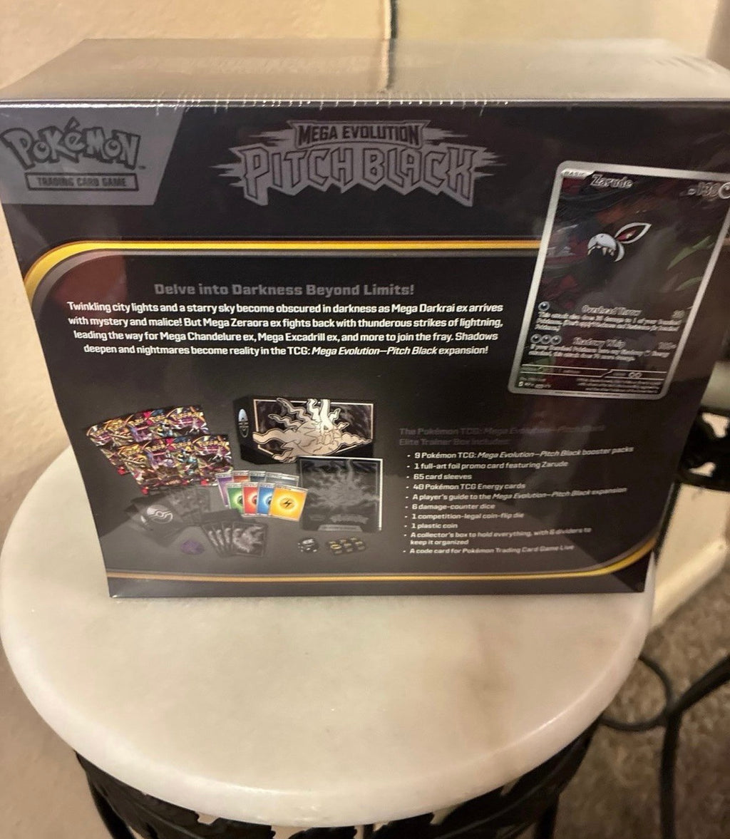 Pokemon Pitch Black Elite Trainer Trading Card Box