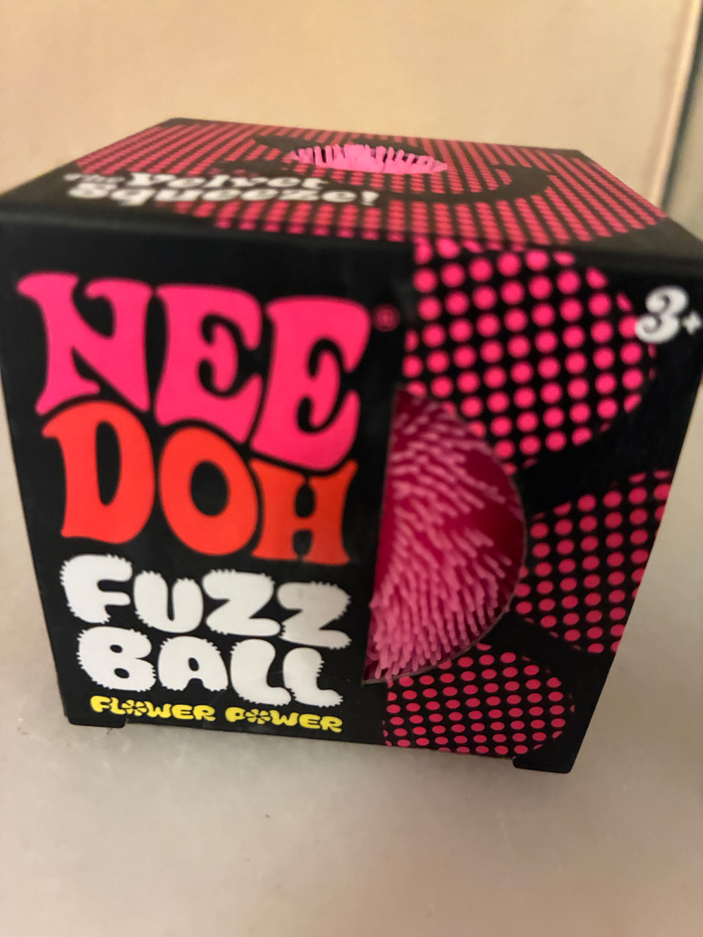 Needoh Fuzzball Flower Power