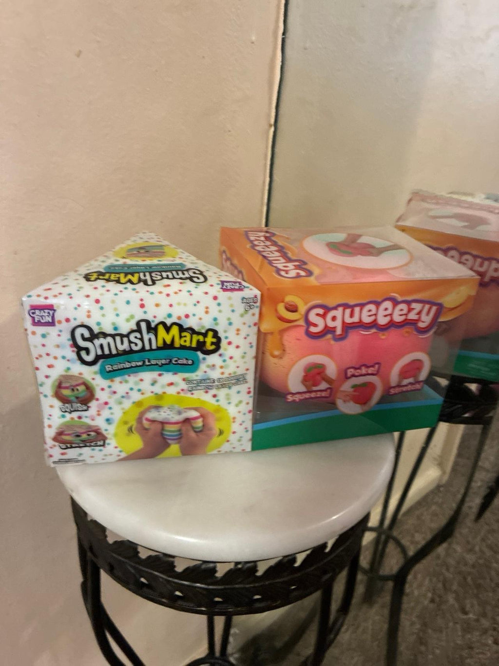 Smushmart Rainbow Layer Cake & Sunny Days Squeeezy Peach