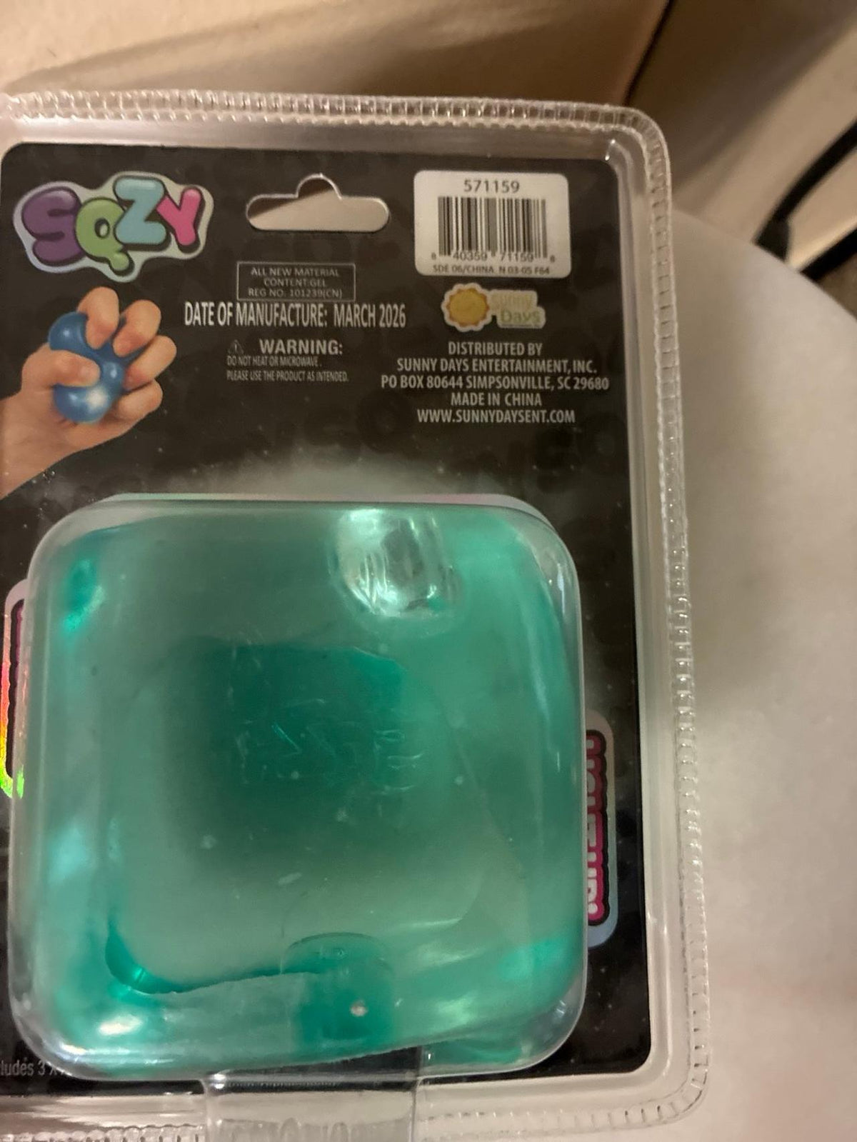 Sozy Extreme Squeezy light up Fidget Toy