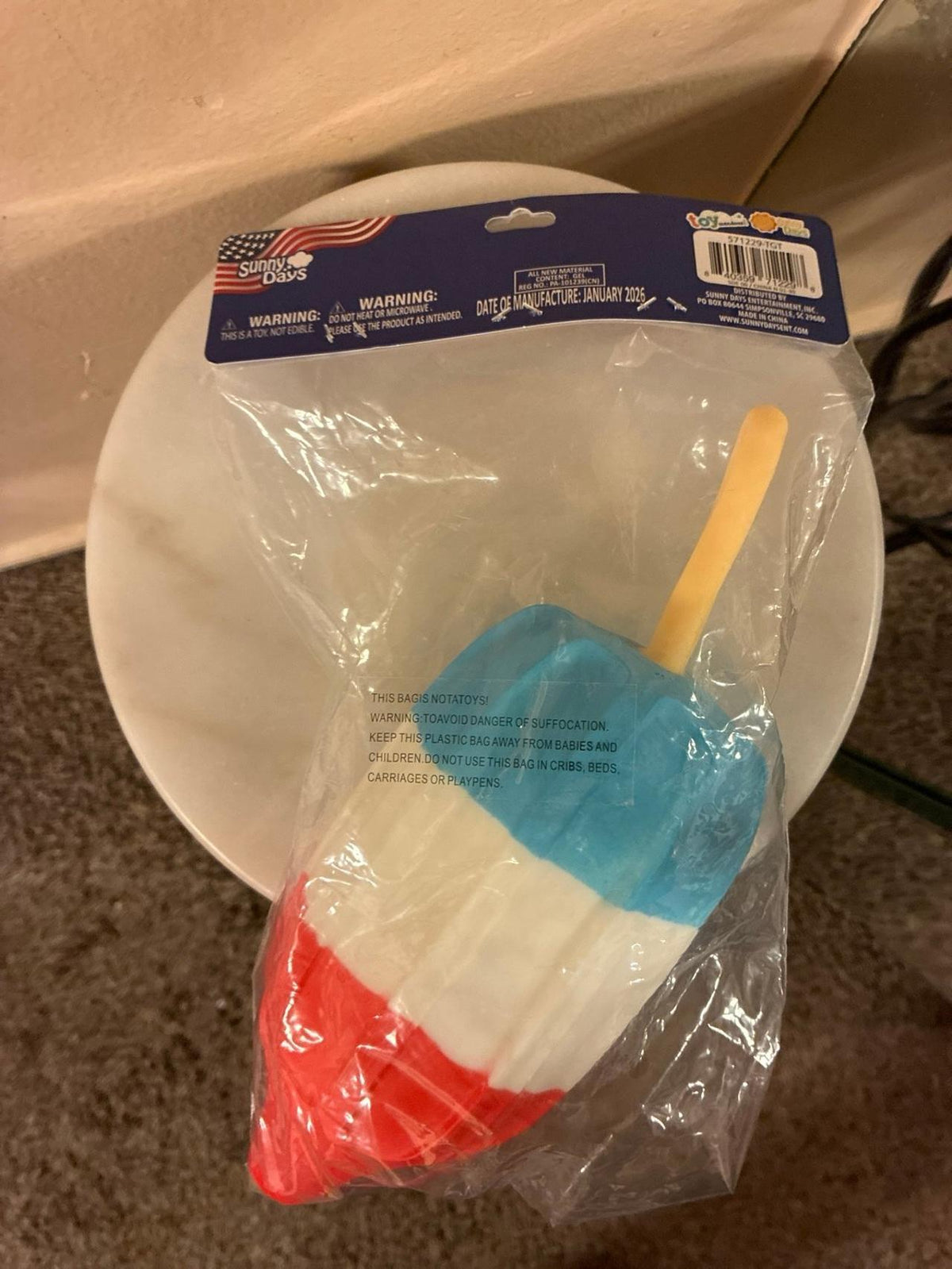 Sunny Days Squish Popsicle authentic squish