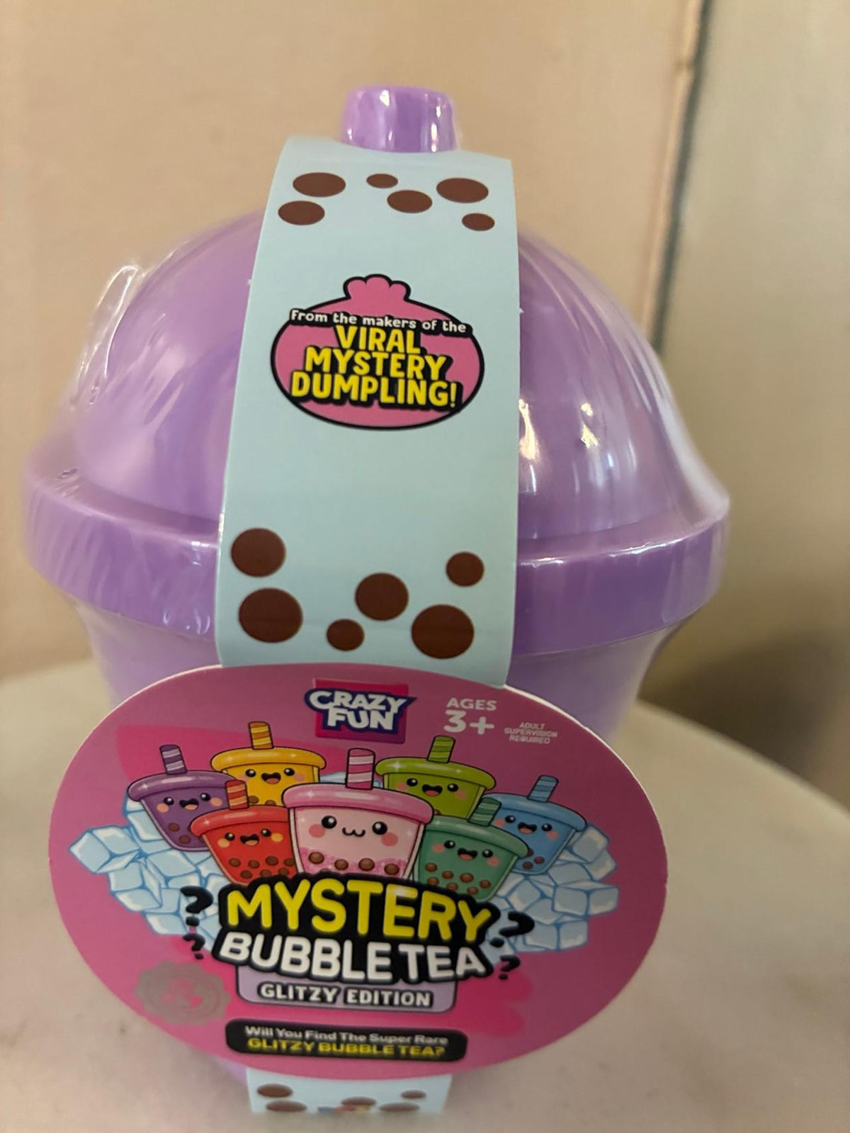 RMS Crazy Fun Mystery Bubble Tea Glitzy Edition Squishy