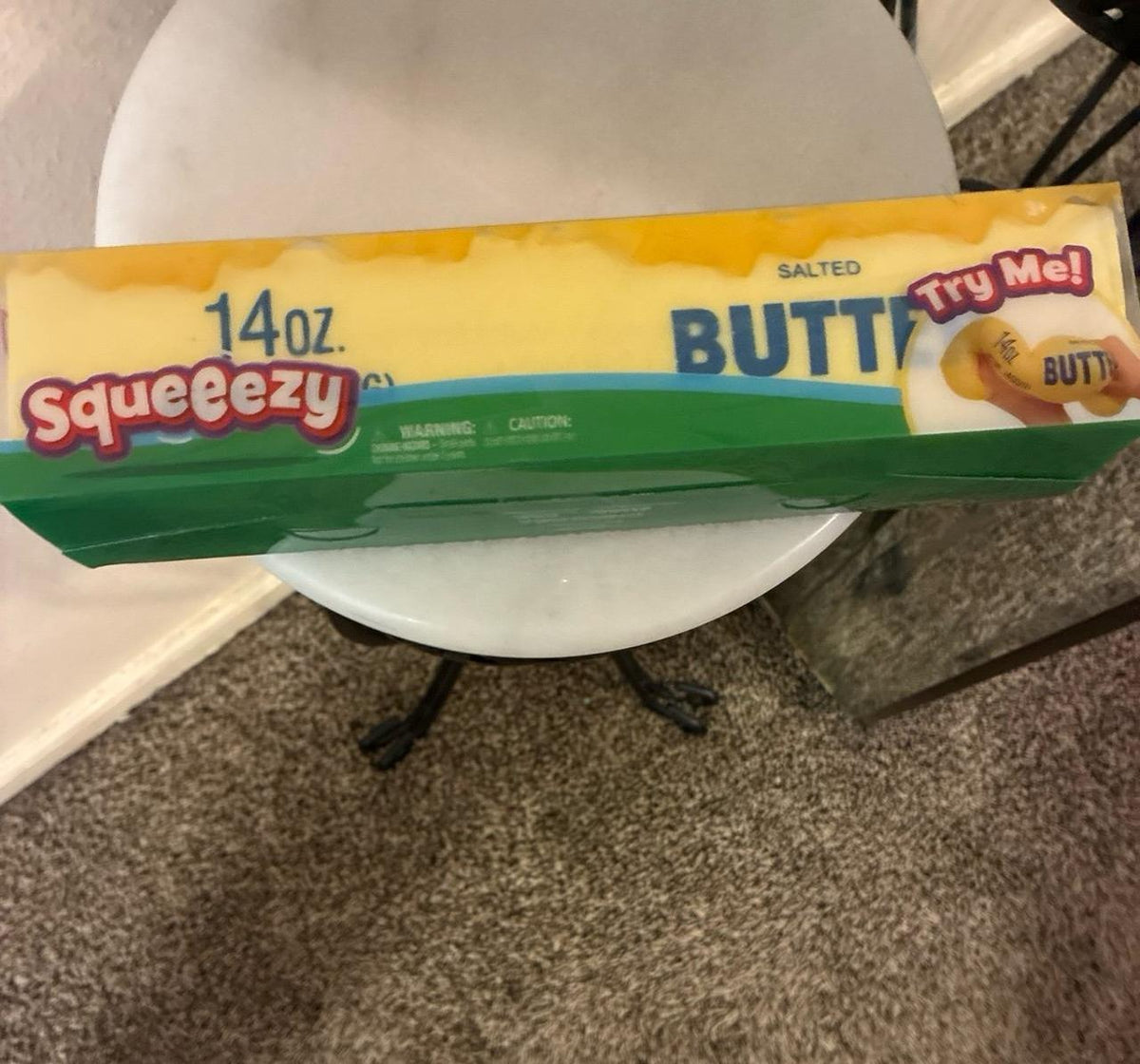 Squeezy 14oz salted butter squishy