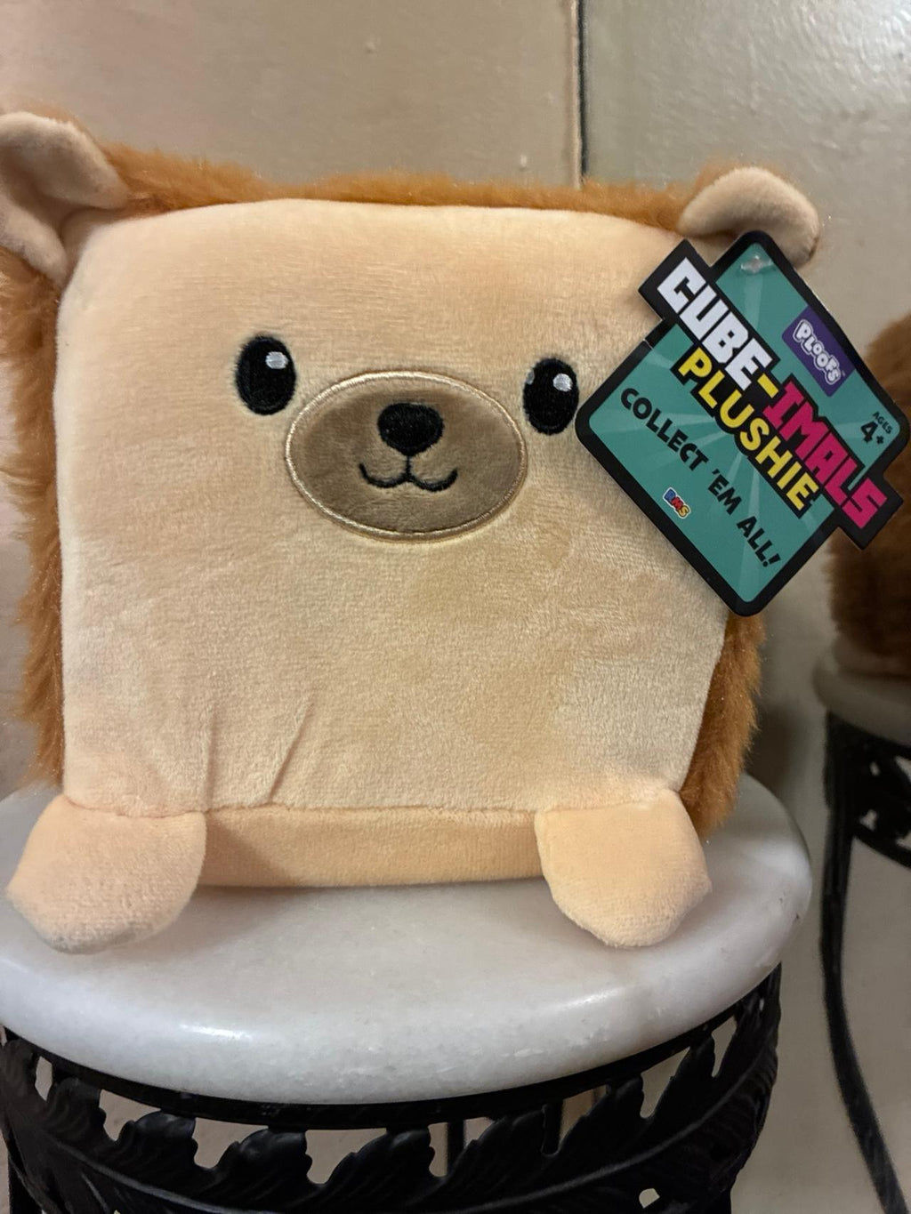 RMS Cube-imals Plushie Lion Slow Rise Stuffed Animal Toy
