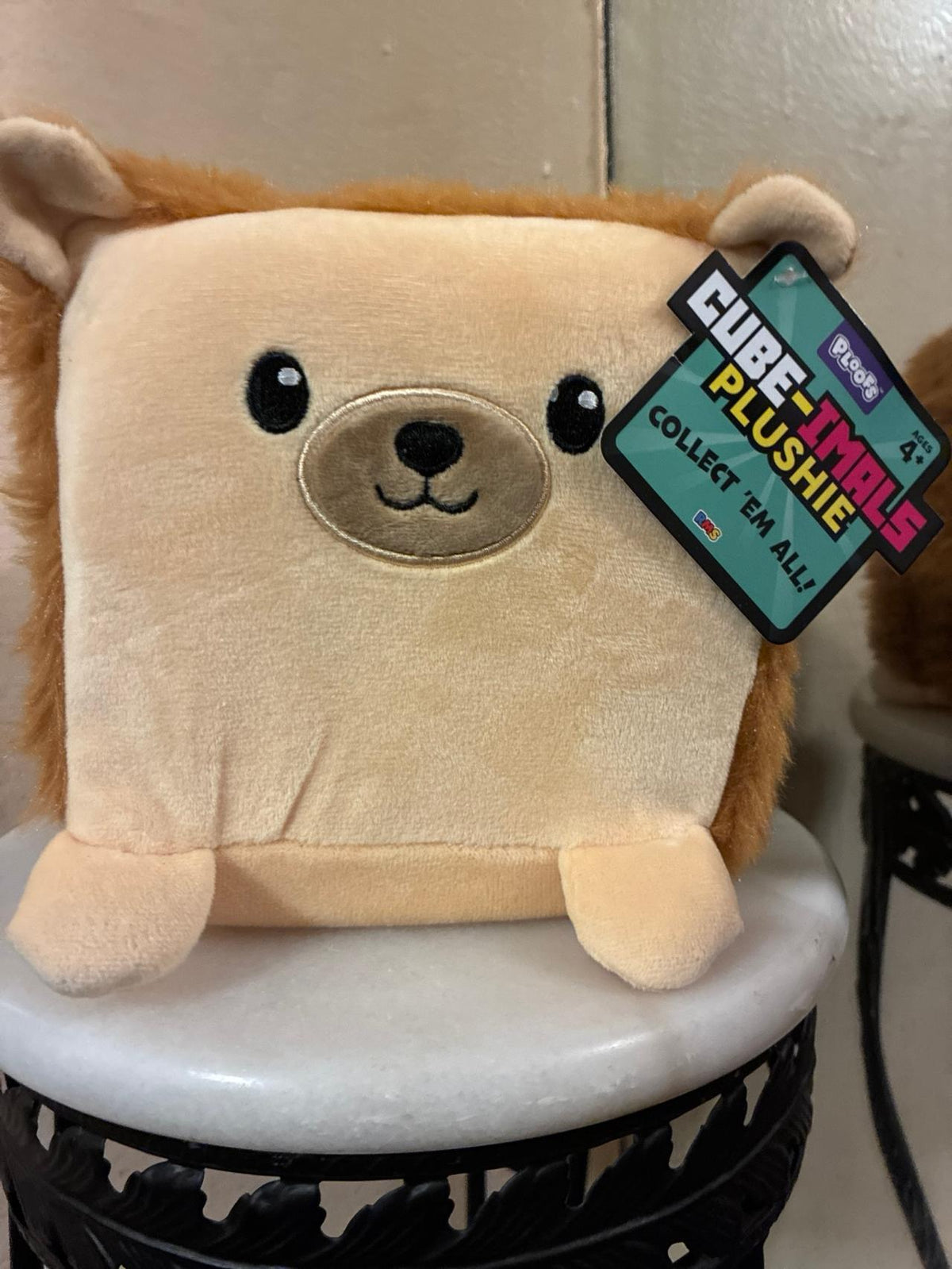RMS Cube-imals Plushie Lion Slow Rise Stuffed Animal Toy