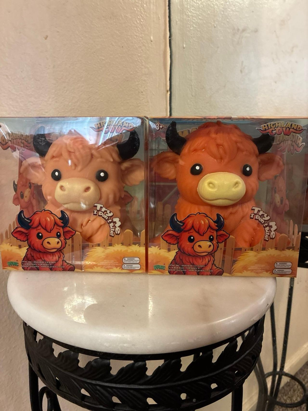 Highland Cow Squishy set of 2