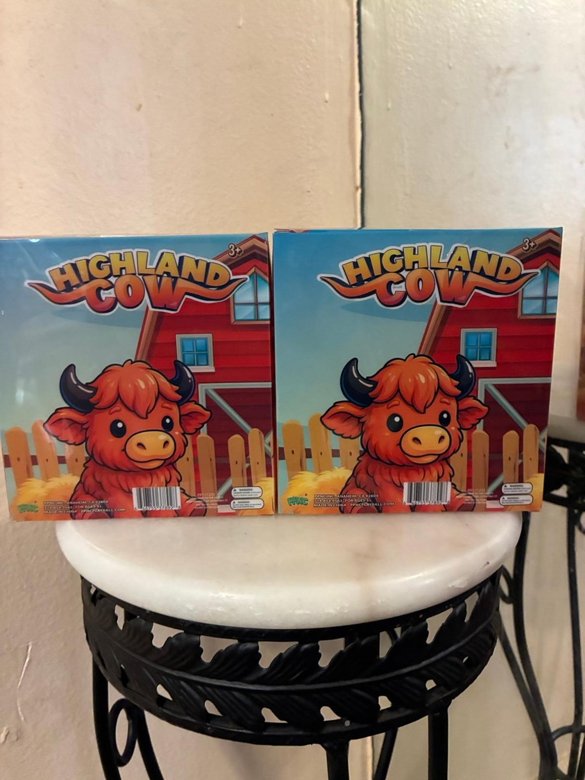 Highland Cow Squishy set of 2