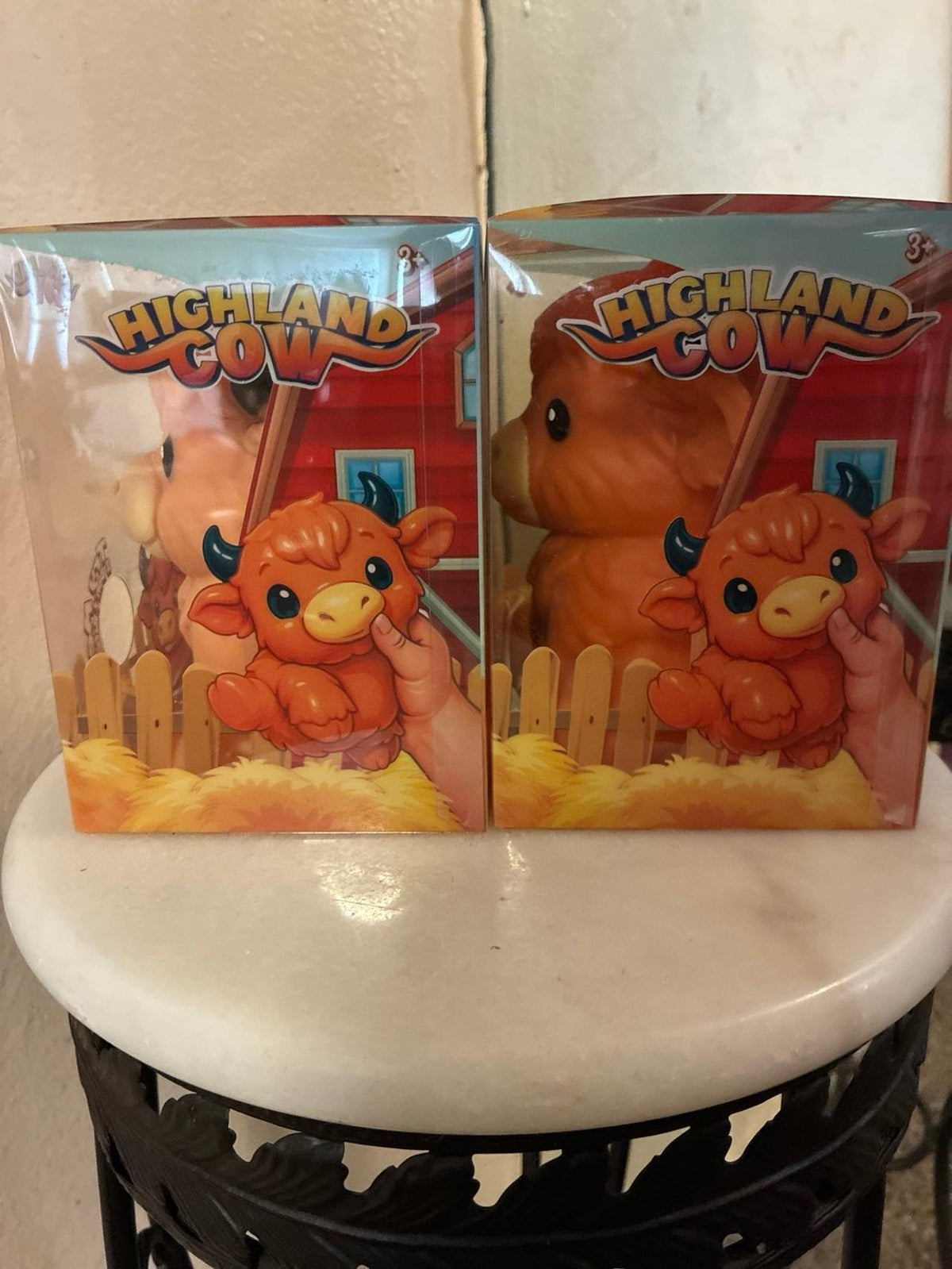 Highland Cow Squishy set of 2
