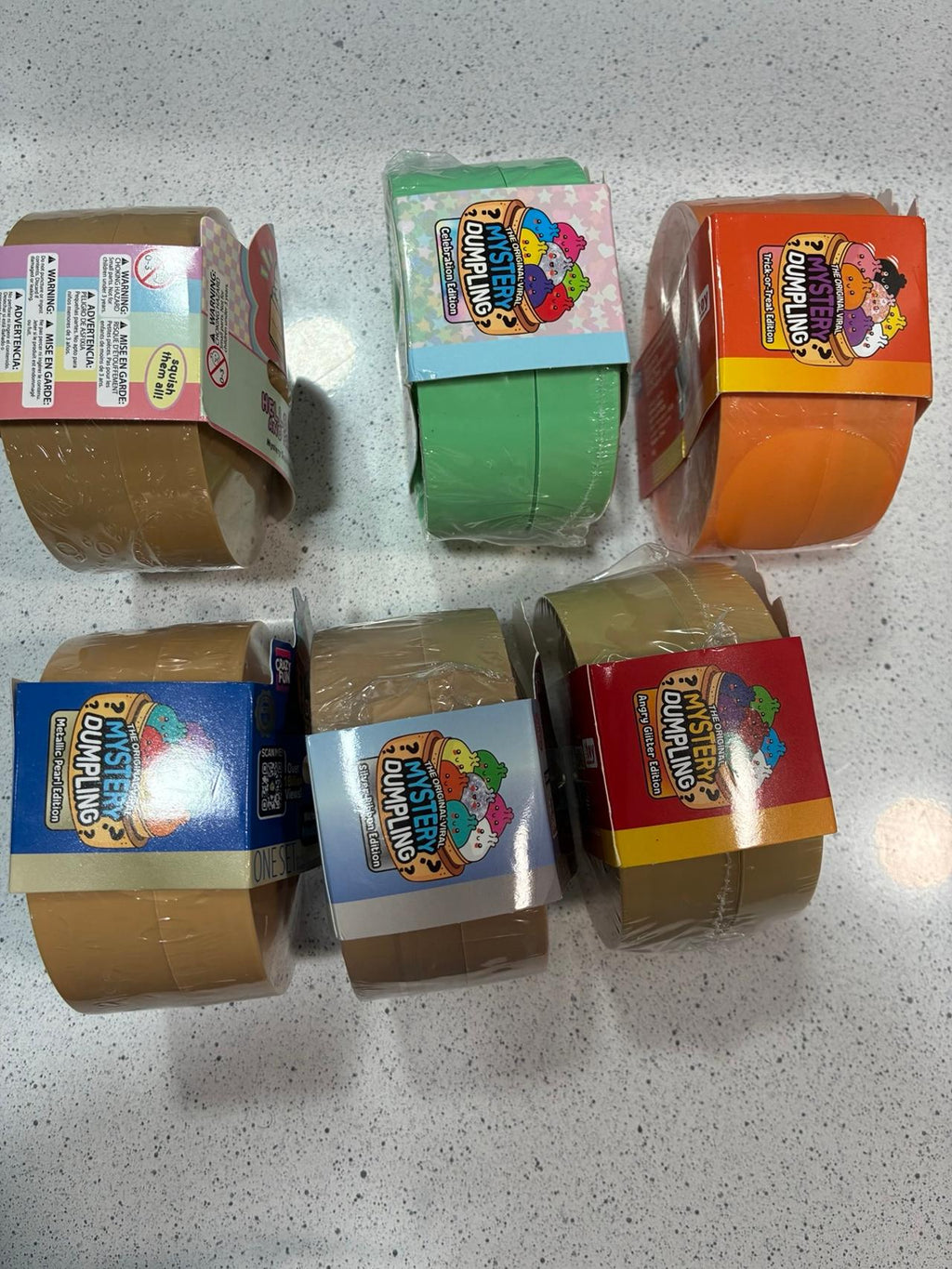RMS toy CRAZY Fun Mystery Dumplings 6 different editions