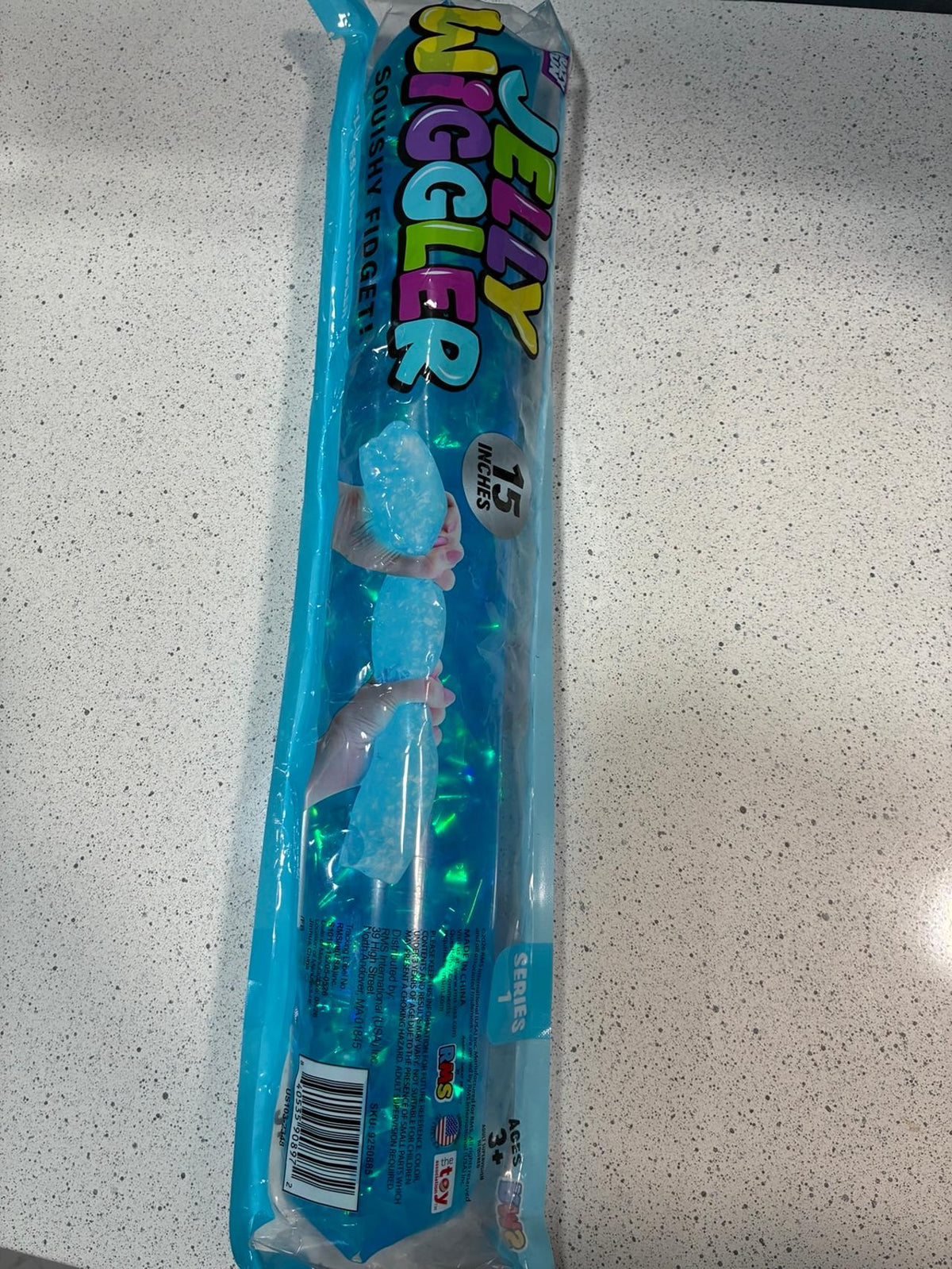Crazy Fun Jelly Wiggler Squishy Fidget Toy 15 Inches