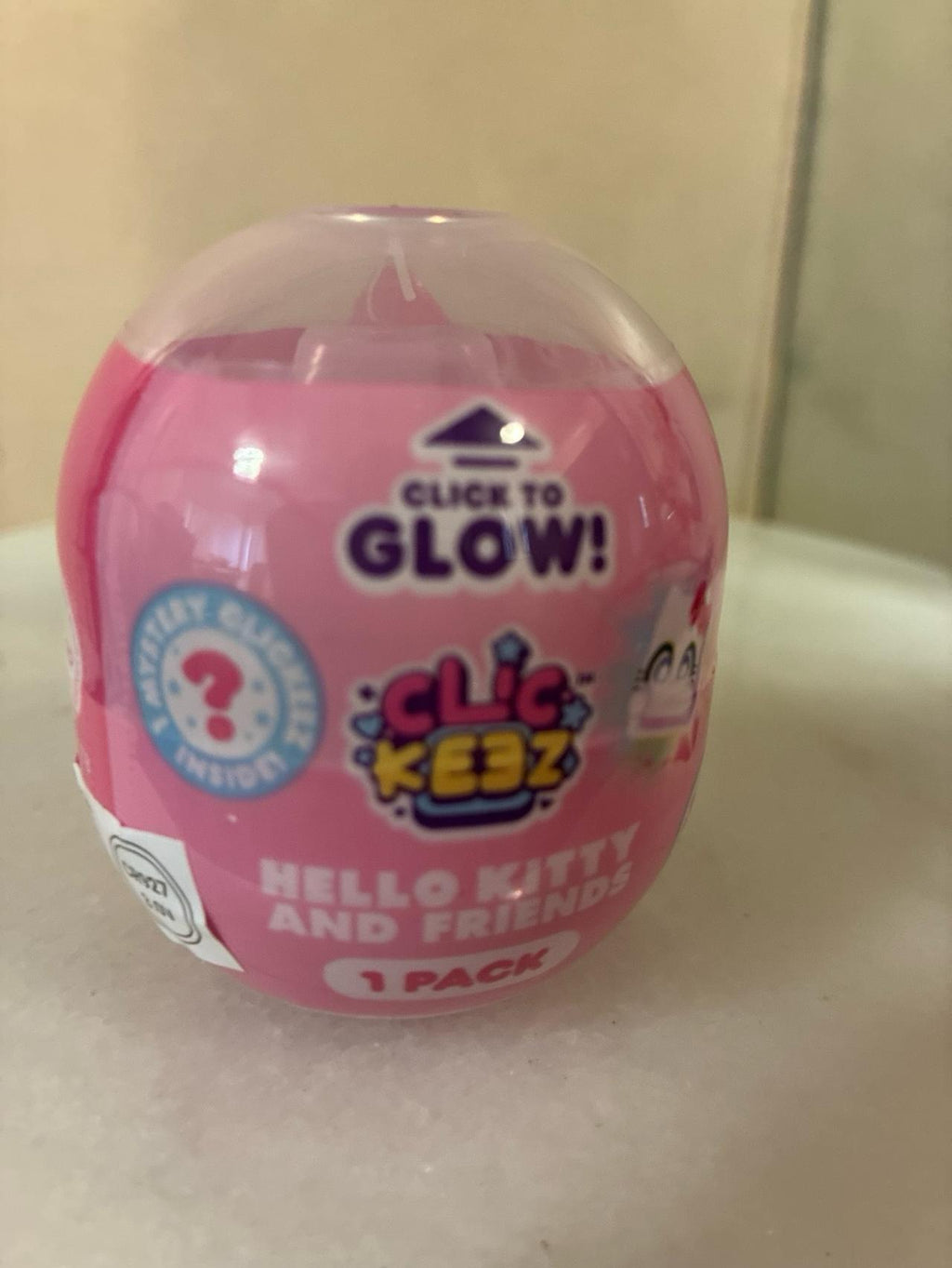 Hello Kitty and Friends Click to Glow Surprise Toy 1 Pack
