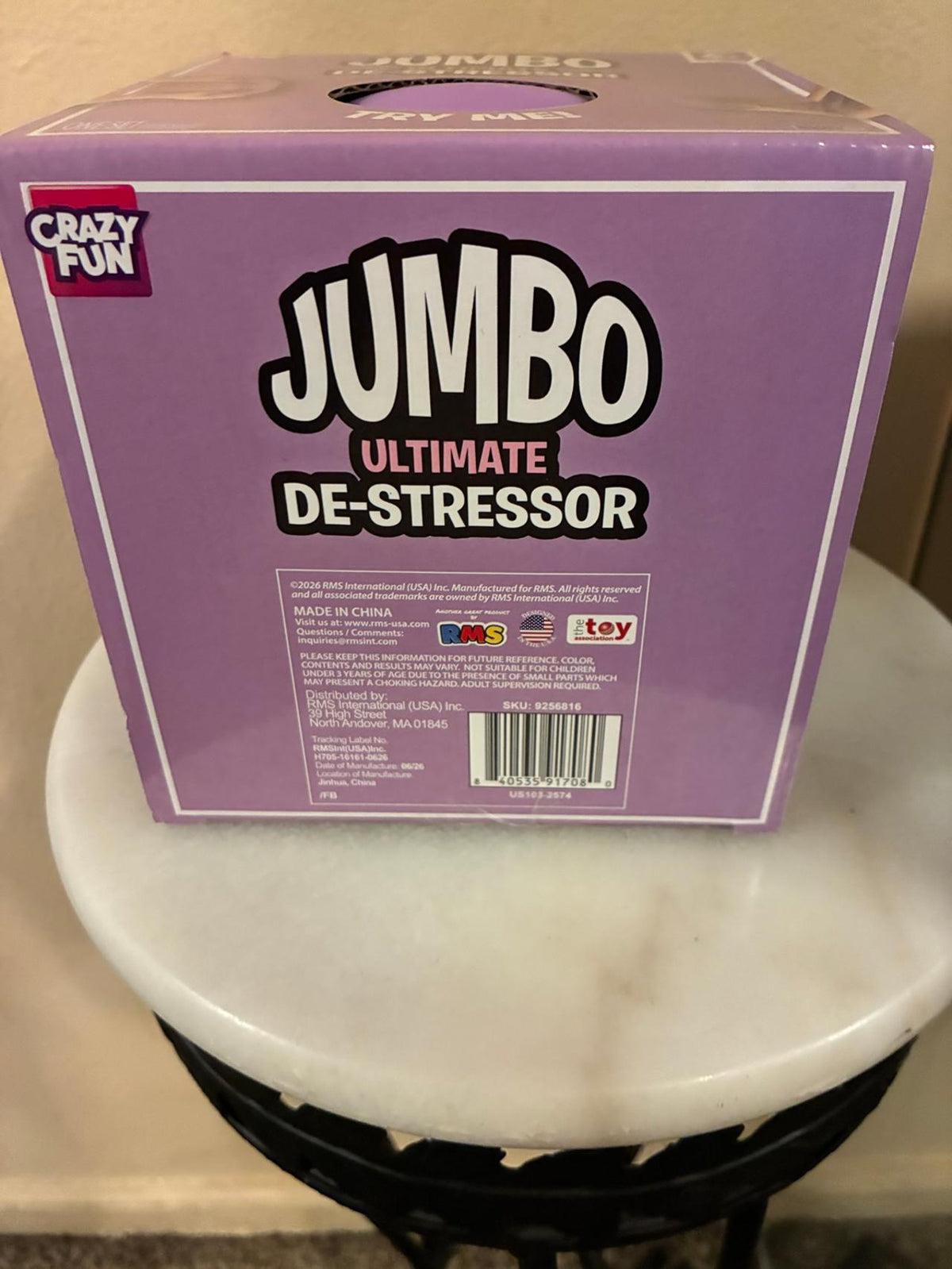 Crazy Fun Jumbo Ultimate De-Stressor Fidget Toy