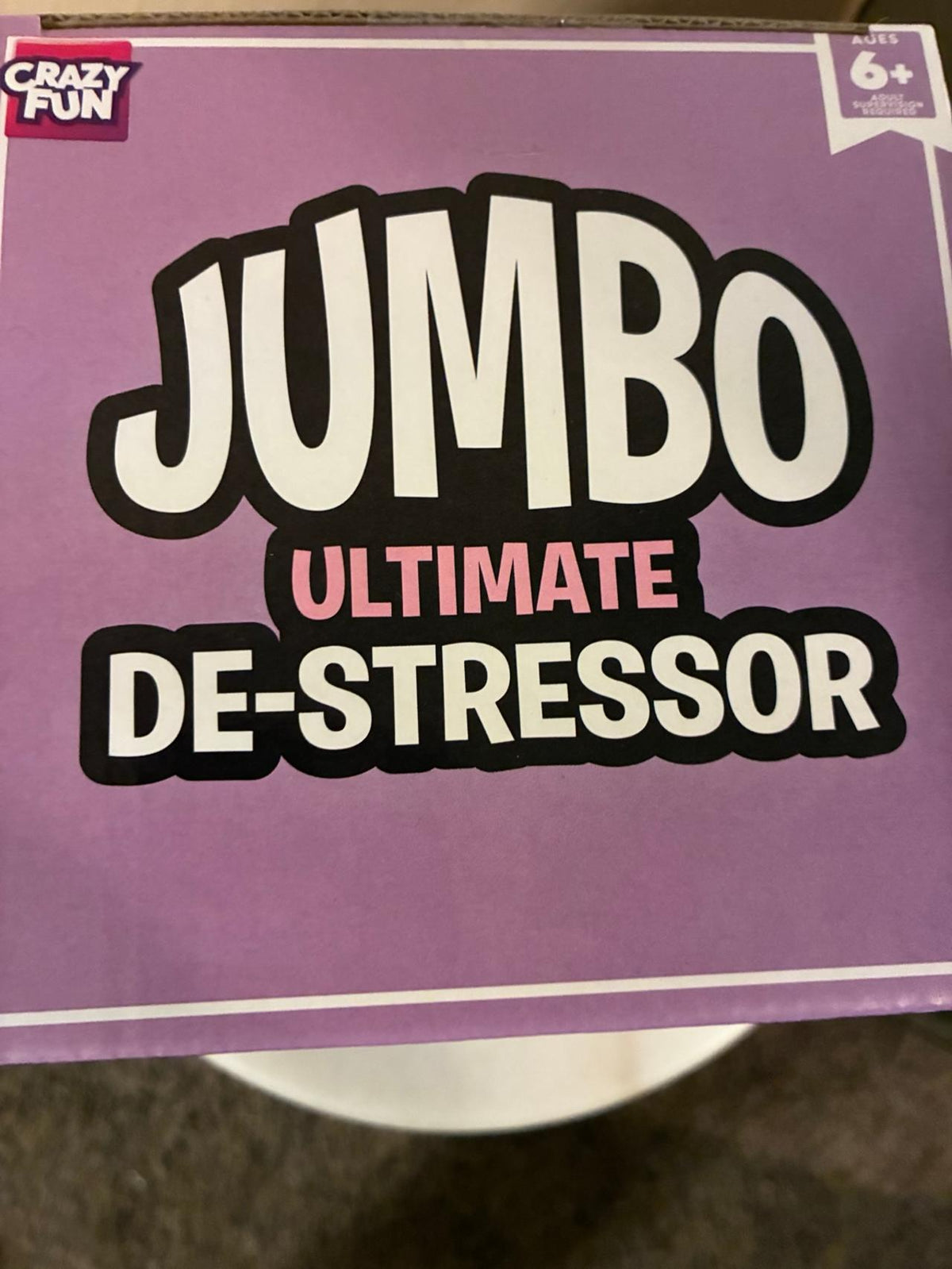 Crazy Fun Jumbo Ultimate De-Stressor Fidget Toy